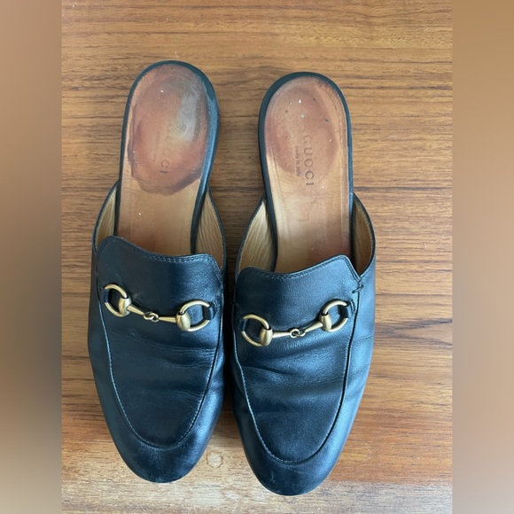 [Not for Sale] GUCCI Princetown Leather Slipper 37.5 - Picture 2 of 3